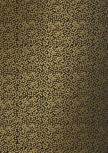 Weihnachtspapier Mini Dots Black/Gold K691641-9