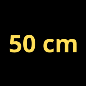 50cm Breite
