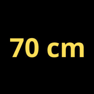 70cm Breite