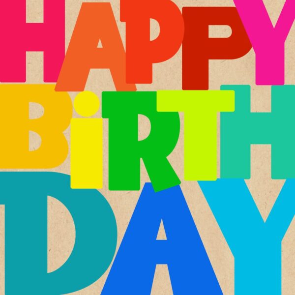 Servietten 33x33cm 20er Pg By Nature Birthday Letters - Geburtstag