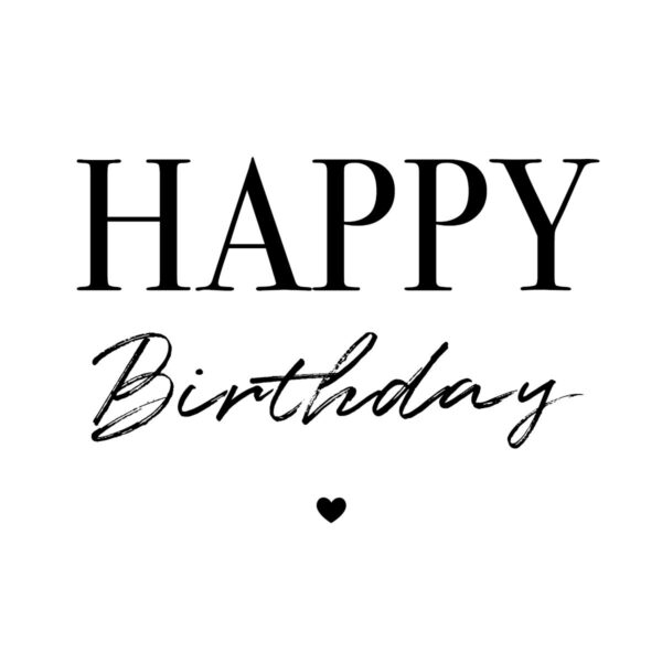 Servietten 33x33cm 20er Pg Avtg. Graphic Birthday - Geburtstag