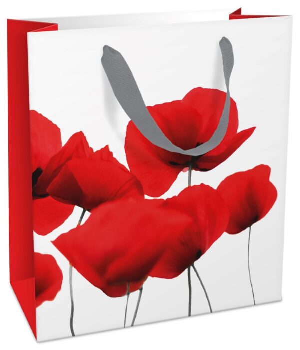 Tasche 18x21x8cm Red Poppy