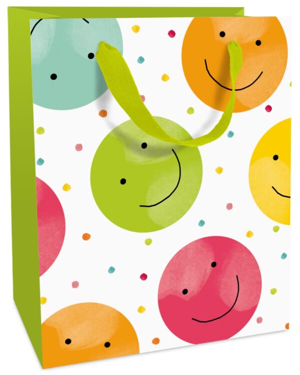 Tasche 12x15x6 cm Happy Smileys