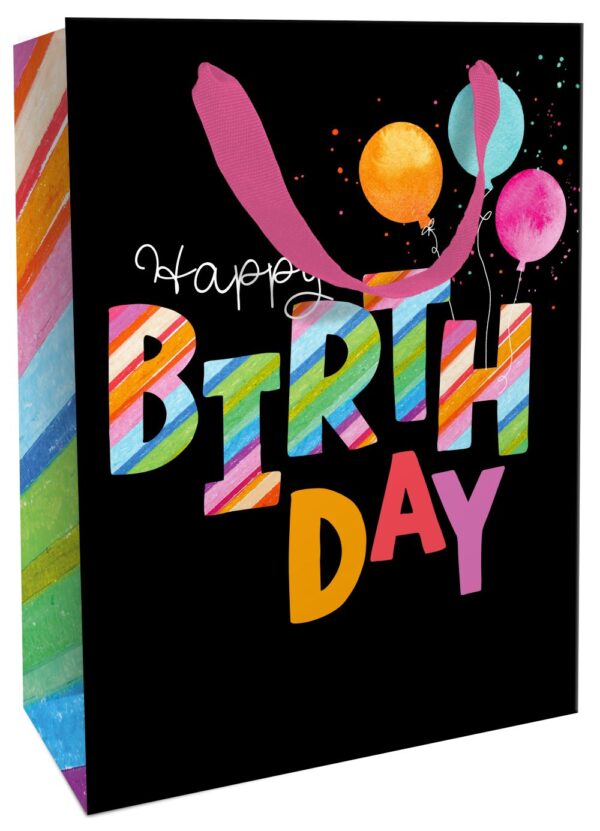 Tasche 26x36x13 cm Birthday - Geburtstag