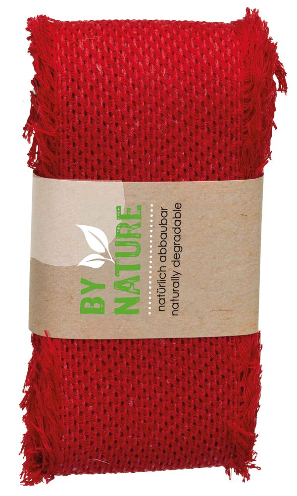 By Nature Strängchen 55mmx2m Baumwolle Rustico rot