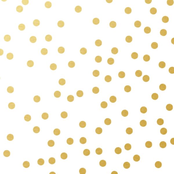 3215-19560 Golden Dots wit