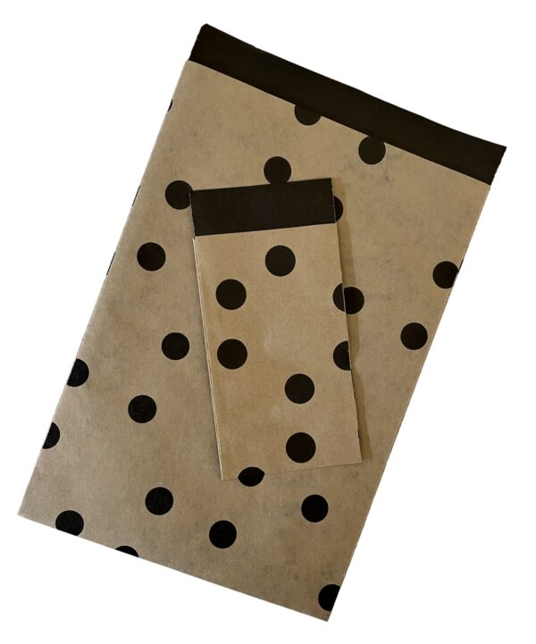 Geschenktüten Nature Dots Braun