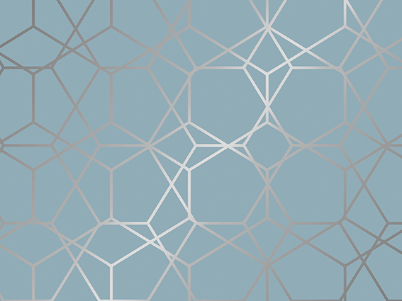 Design auf Metalpapier