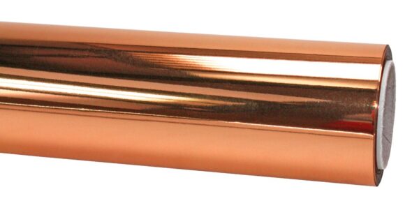 Geschenkpapier Kupfer Metallic-Folie