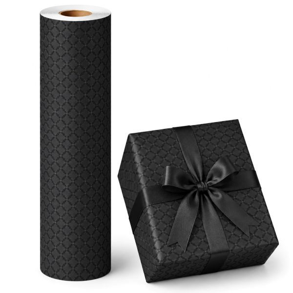 Geschenkpapier Grata Schwarz