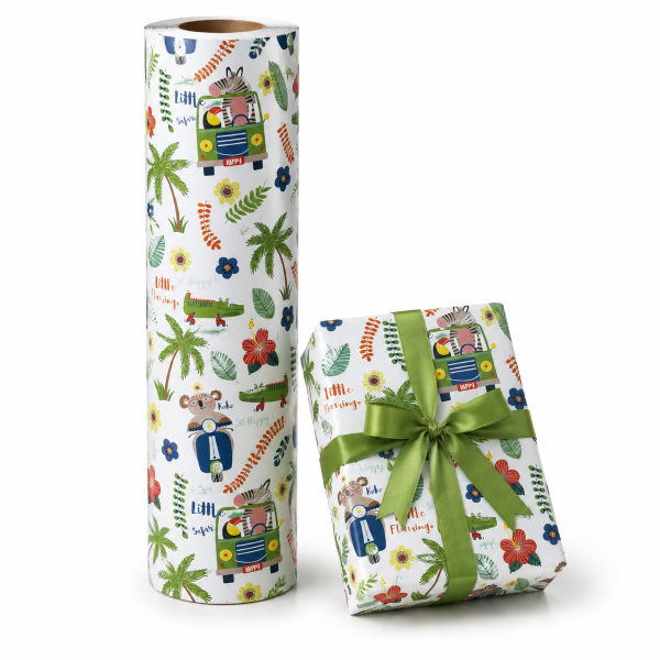 Geschenkpapier Holiday Grün 2 seiten