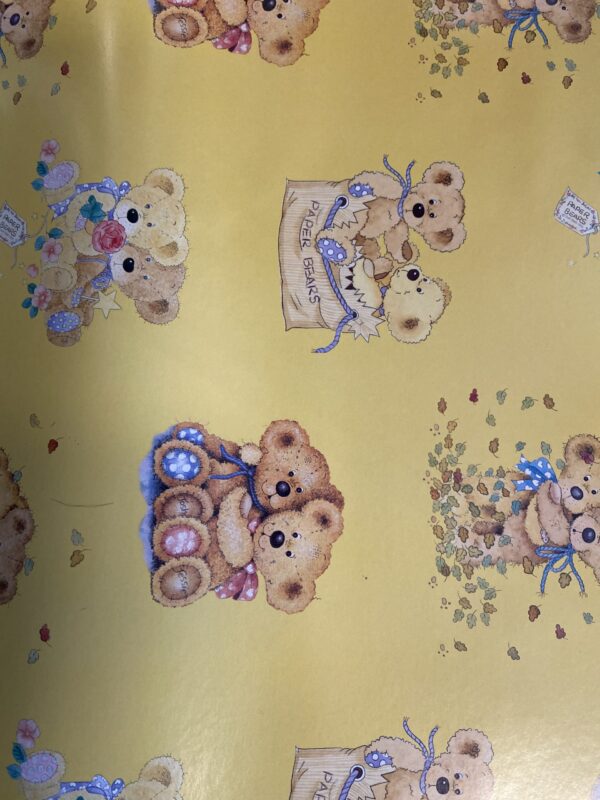 24 Blatt Geschenkpapier Classic Bears