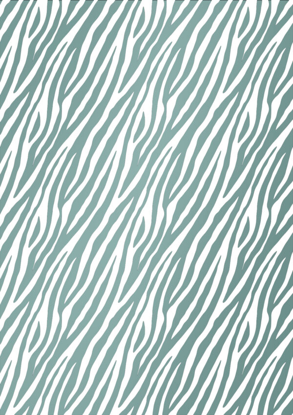Seidenpapier Zebra Mint Blätter 200Stk