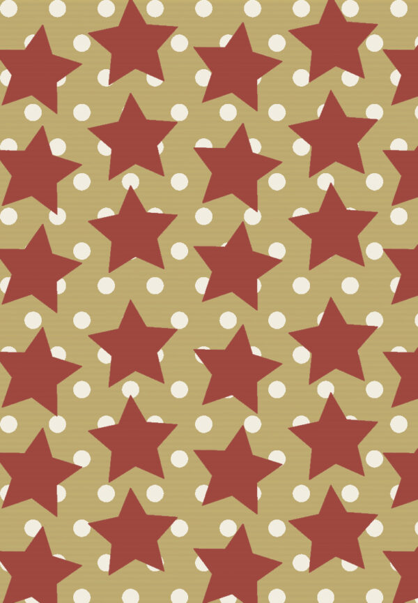 Kraftpapier: Rote Sterne