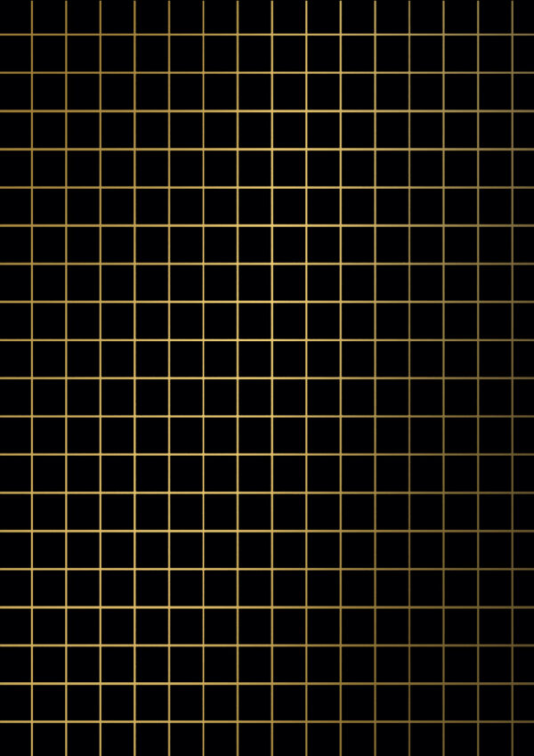 Zwart Goud geblokte Luxe Cadeauzakjes 200 stk