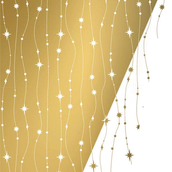 Weihnachts papier Stars are Falling Doppelseitig