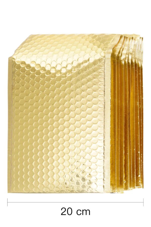 Luchtkussen envelop Goud Metallic
