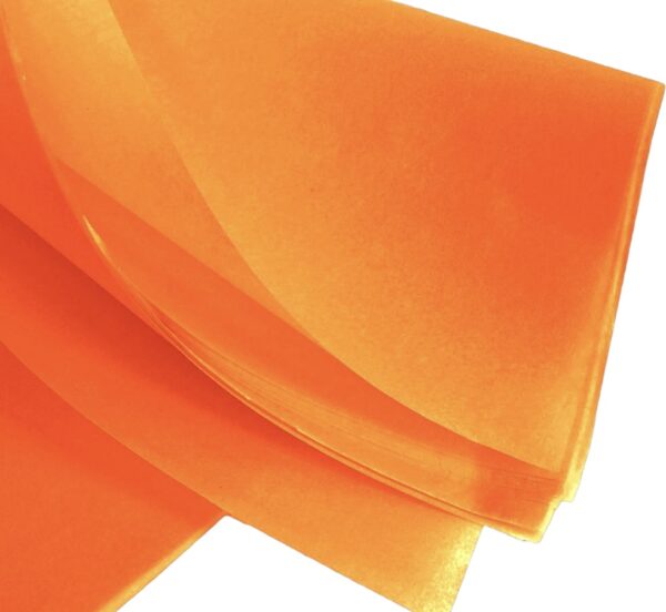 Seiden papier Orange 50x75cm 240 Blatt